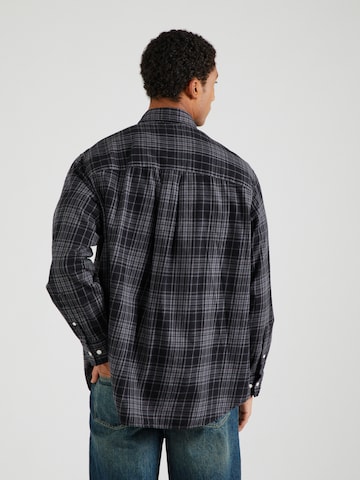 JACK & JONES Comfort fit Button Up Shirt 'JORROBB' in Black