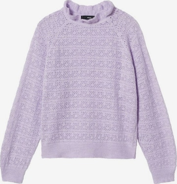 Pull-over 'Festa' MANGO en violet : devant