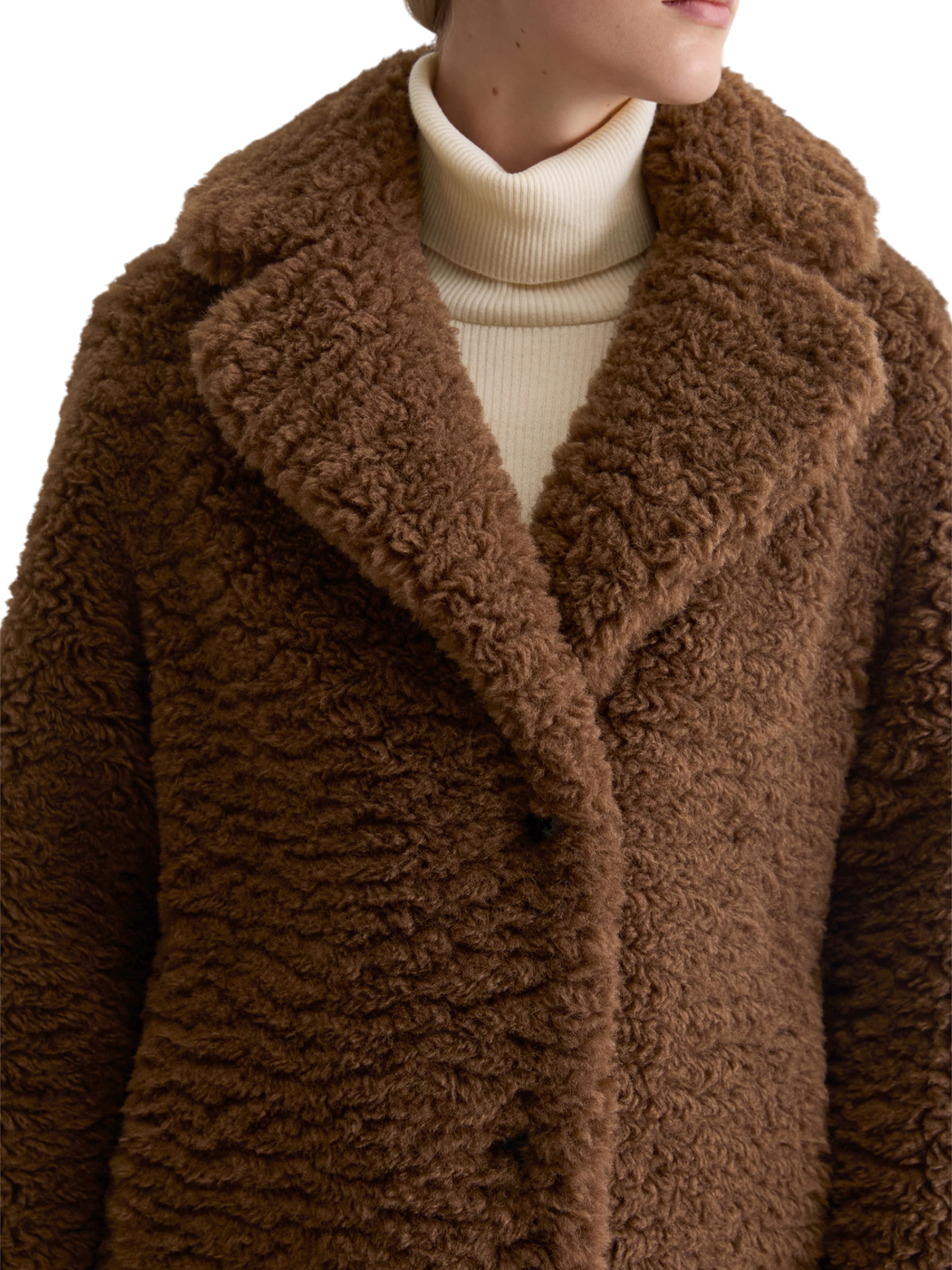 Marc O'Polo Wintermantel in Braun