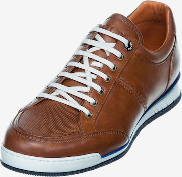 VANLIER Athletic Lace-Up Shoes 'Magnus' in Brown: front