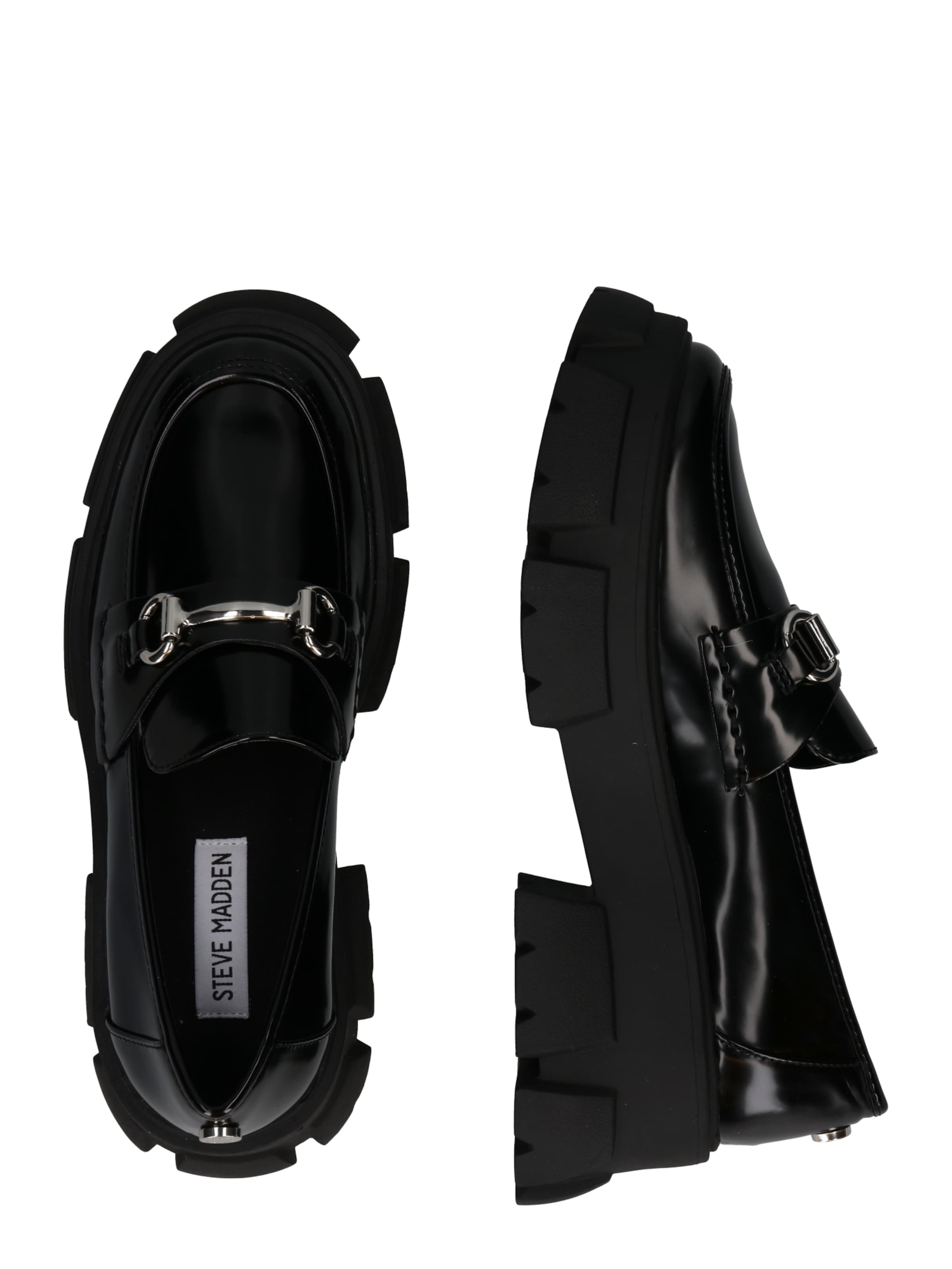 STEVE MADDEN Instappers 'Trifecta' in Zwart