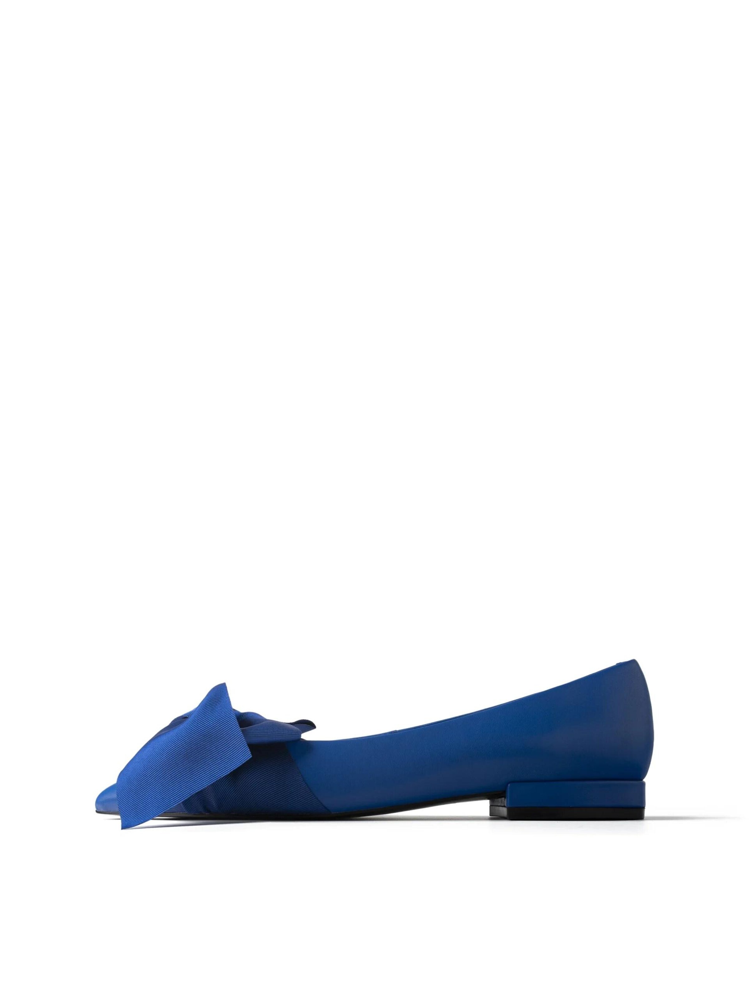 Ballerina 'QUEEN OF THE NIGHT' di L37 HANDMADE SHOES in blu: frontale