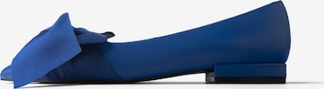 Ballerina 'QUEEN OF THE NIGHT' di L37 HANDMADE SHOES in blu: frontale