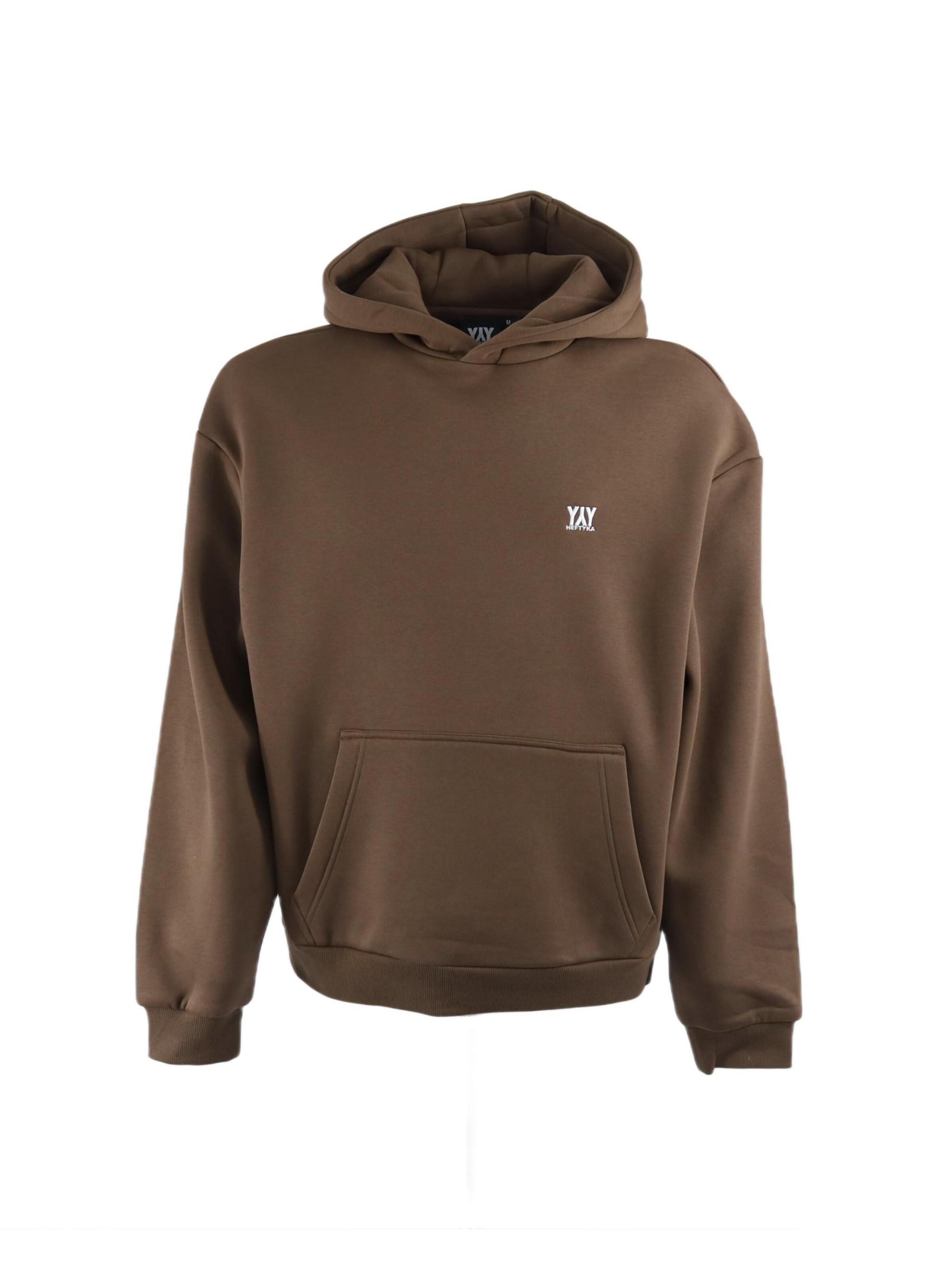 HEFTYKA Sweatshirt‌‌‌‌ in Braun: Vorderseite
