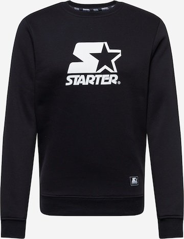 Starter Black Label Sweatshirt i svart: framsida