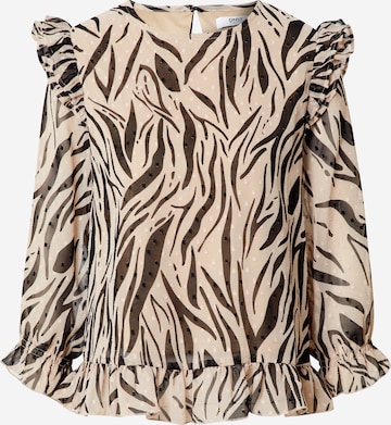 ONLY - Blusa 'LADY' en beige: frente