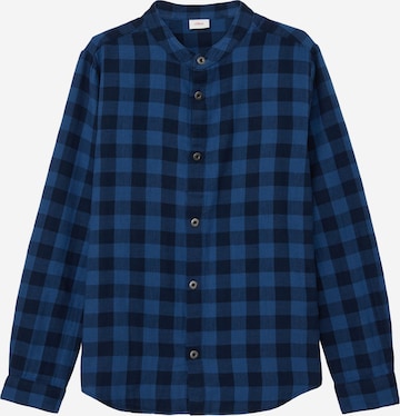 s.Oliver Regular fit Button Up Shirt in Blue: front