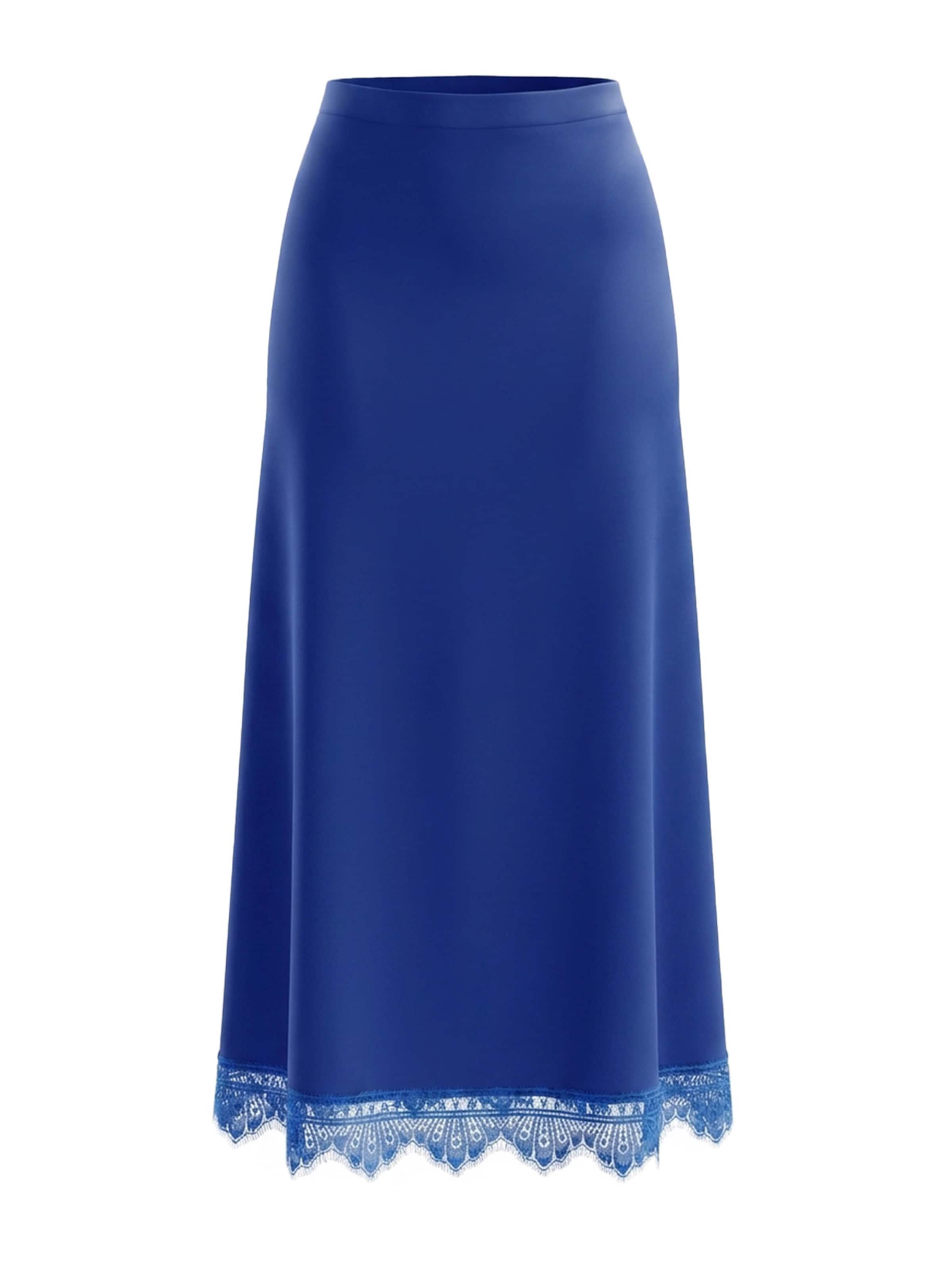 Jupe Imily Bela en bleu : devant