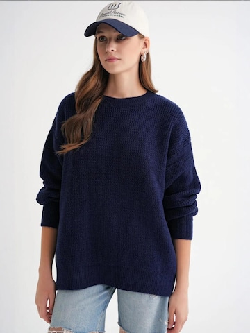 Pullover di MixRay in blu: frontale
