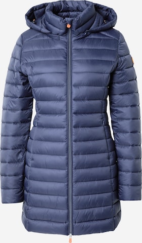 SAVE THE DUCK Преходно палто в синьо: отпред