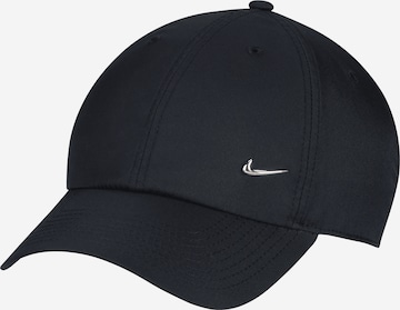 Nike Sportswear Cap in Black: front