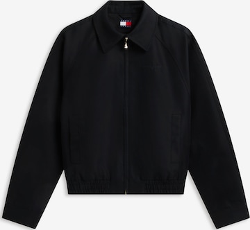 juoda Tommy Jeans Demisezoninė striukė: priekis