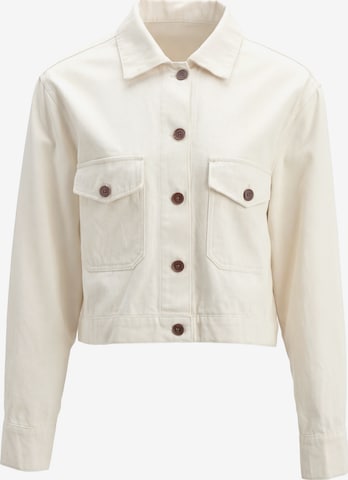 MYMO - Chaqueta de entretiempo en blanco: frente