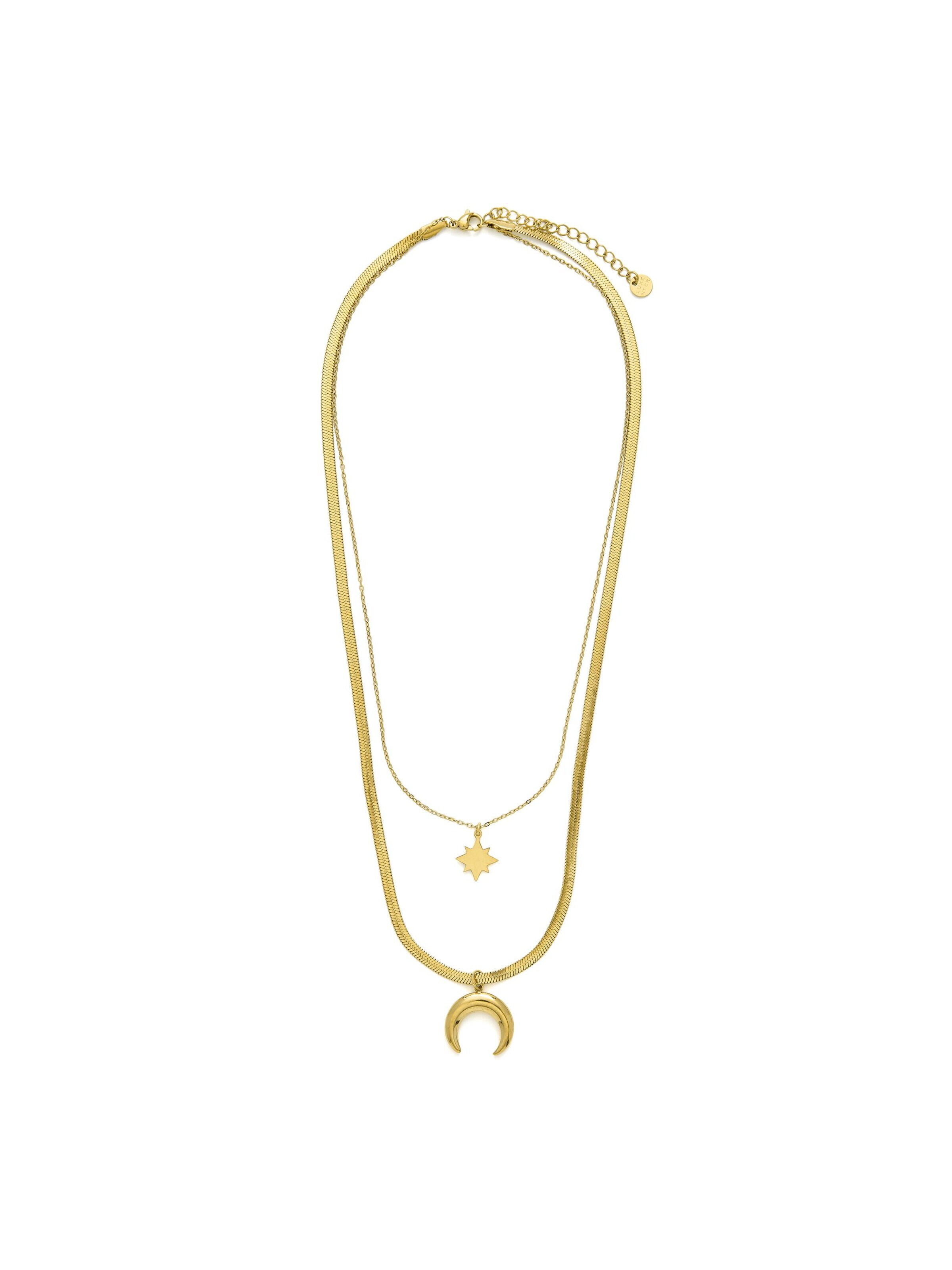 Luxenter Kette 'Fada'‌‌‌‌ in Gold: Vorderseite