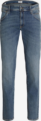 Coupe slim Jean 'Glenn Fox' Jack & Jones Plus en bleu : devant