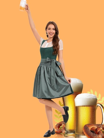 Yesfashion Dirndl in Grün