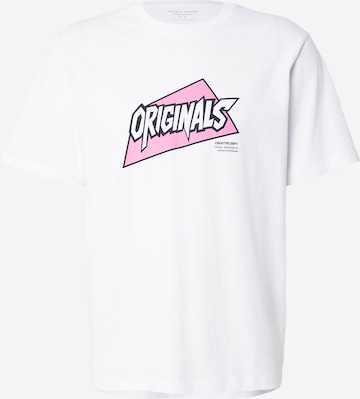 JACK & JONES Футболка 'JORKAI ARCHIVE' в Белый: спереди