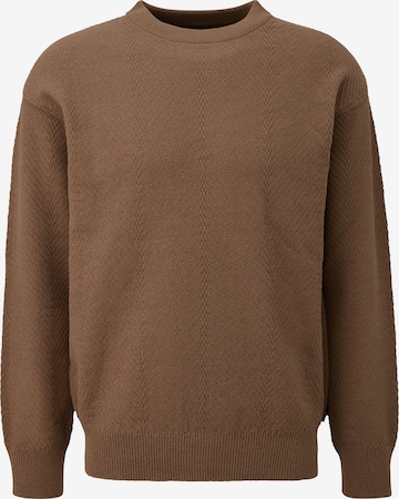 QS Trui in Bruin: voorkant