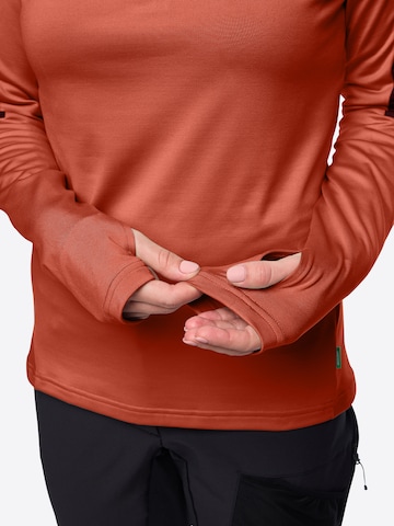 VAUDE Sports sweater in Red