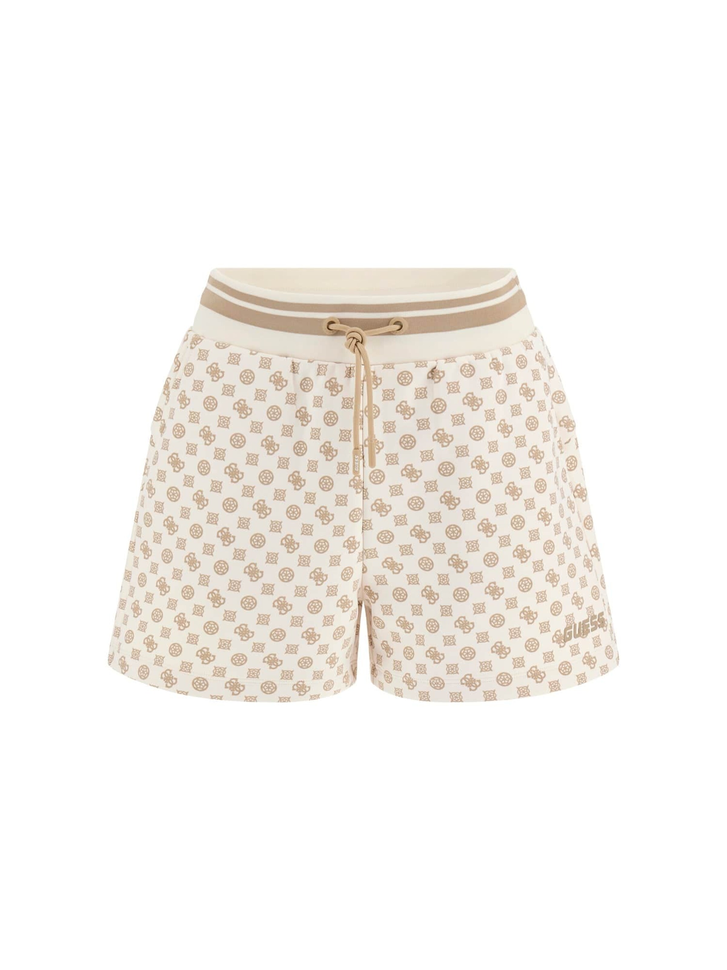 GUESS Regular Workout Pants in Beige: front