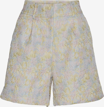 VERO MODA Regular Bandplooibroek 'Nova' in Blauw: voorkant