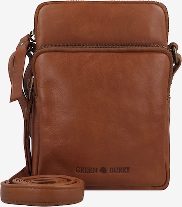 GREENBURRY Crossbody Bag in Brown: front