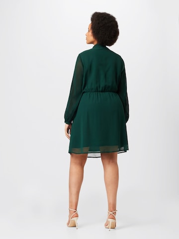 ABOUT YOU Curvy Shirt Dress 'Phoenix' in Green