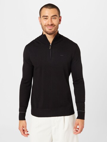 MEXX Pullover 'JAMES' in Schwarz: predná strana