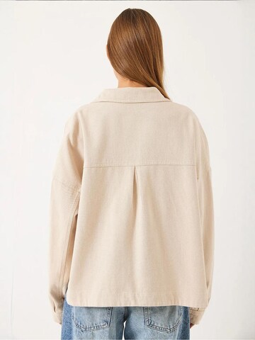 Bianco Lucci Tussenjas in Beige