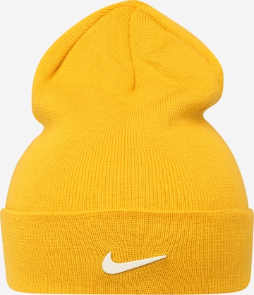 Nike Sportswear Beanie in Yellow: front
