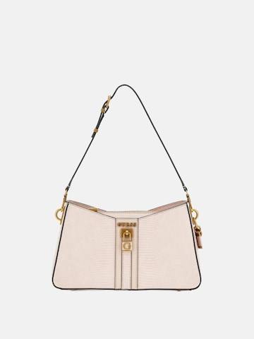 GUESS - Bolso de hombro 'Guess Bandoulière Ginvera Elite KB873418 Light Rose' en rosa: frente