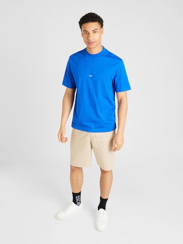 T-Shirt 'Nieros' HUGO en bleu