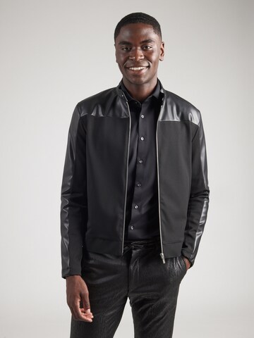 Karl Lagerfeld Jacke in Schwarz: Vorderseite