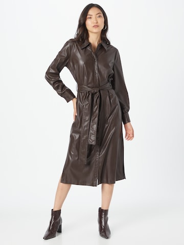 DRYKORN Shirt dress 'ASRA' in Brown: front