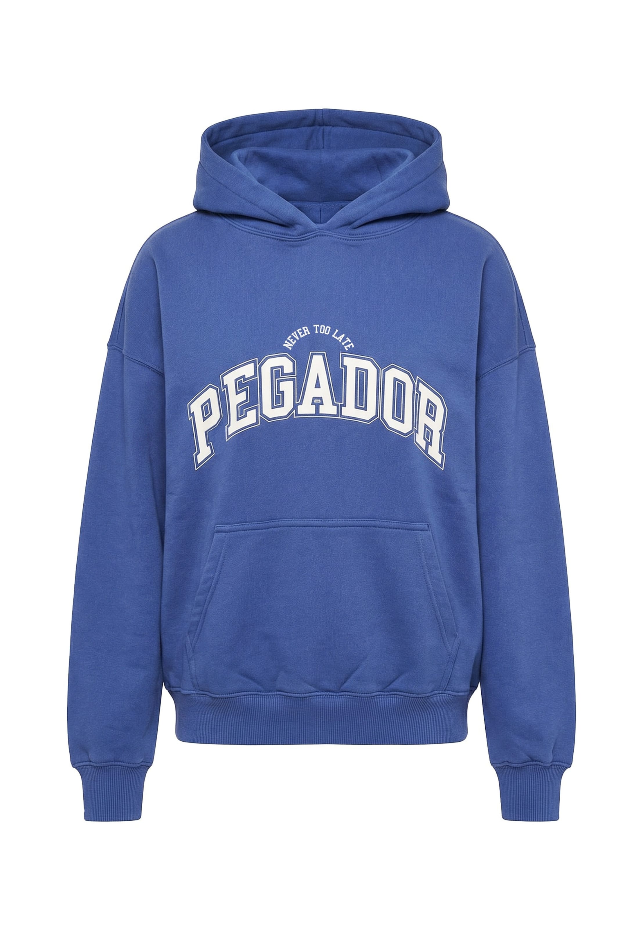 PegadorSweater majica 'Wayruna' - plava boja: prednji dio