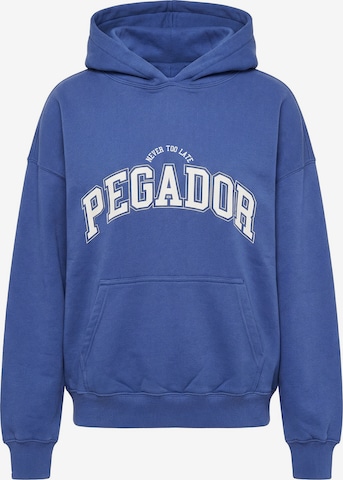 PegadorSweater majica 'Wayruna' - plava boja: prednji dio