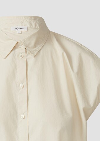 s.Oliver Blouse in Beige