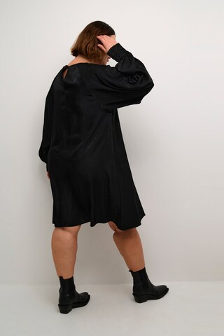 KAFFE CURVE Kleid 'Hayli' in Schwarz