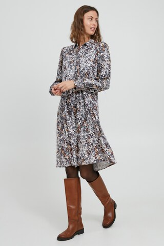 Fransa Shirt Dress in Blue