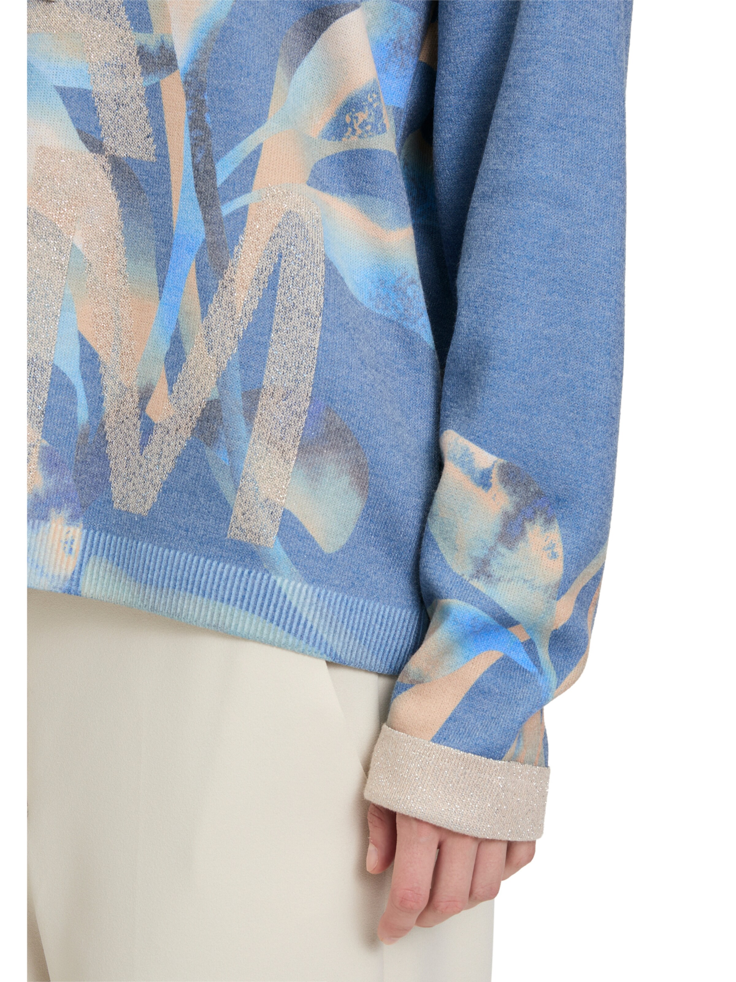 Sweat-shirt Betty Barclay en bleu