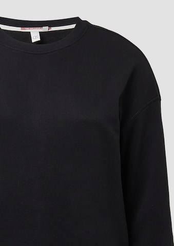 Sweat-shirt QS en noir