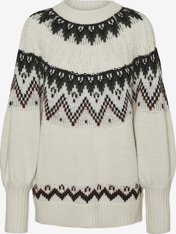 VERO MODA Sweater 'MAJA' in Beige: front