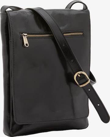 Borsa a tracolla di Viola Castellani in nero: frontale