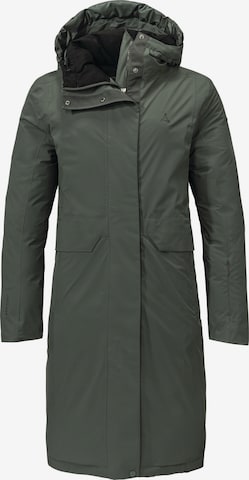 Schöffel Outdoorjacke 'Canterbury' in Grün: predná strana