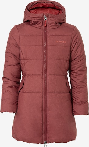 VAUDE Outdoor jacket in Red: front