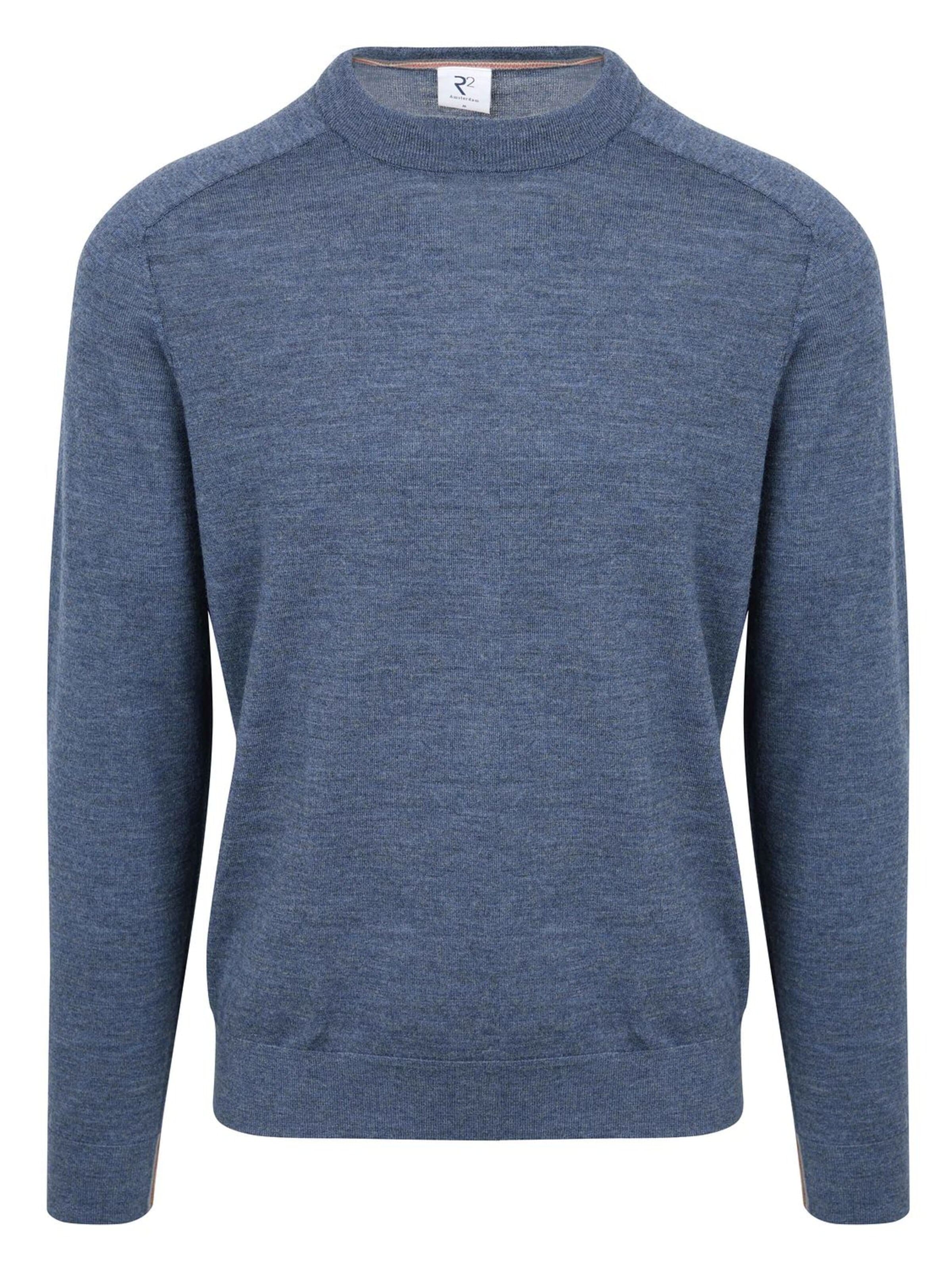 R2 Amsterdam Shirt in Blauw: voorkant