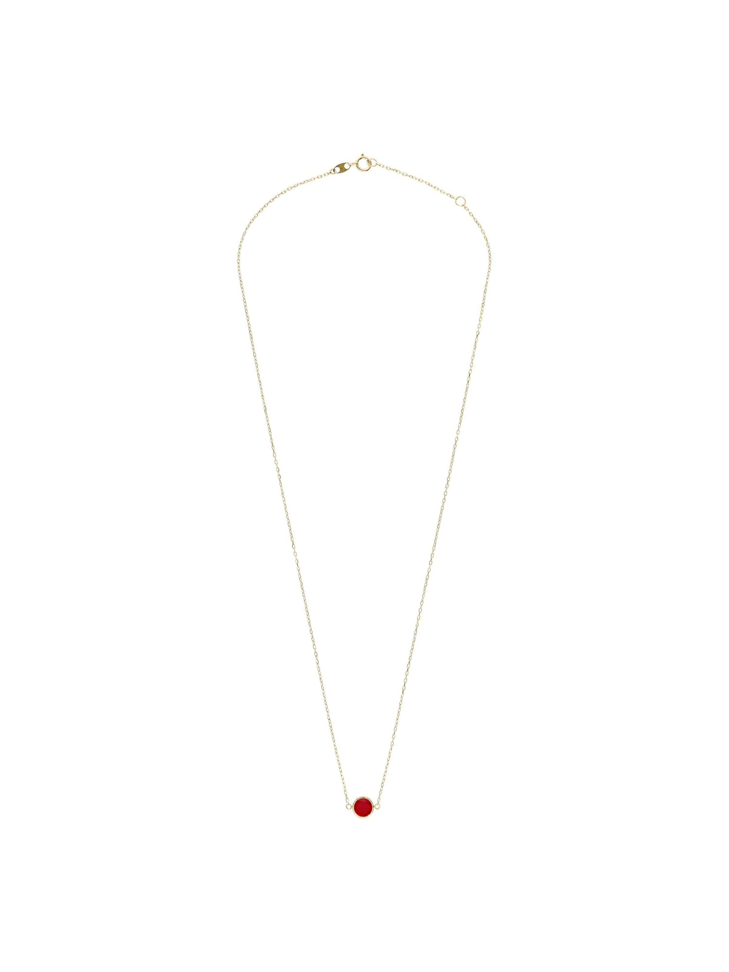 Lucardi Ketting in Goud: voorkant