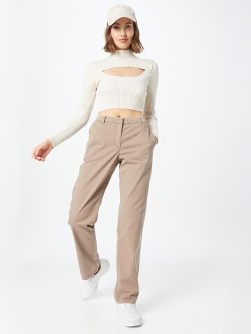 Regular Pantalon chino ESPRIT en gris