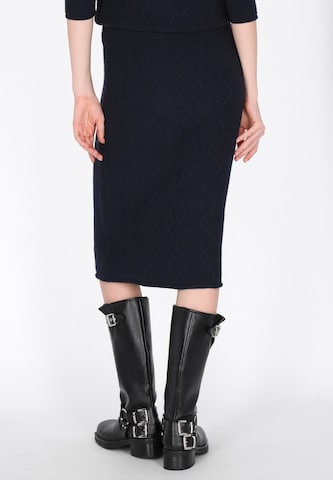 DreiMaster Vintage - Falda en azul