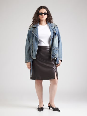 ONLY Carmakoma Skirt 'CAROline' in Brown